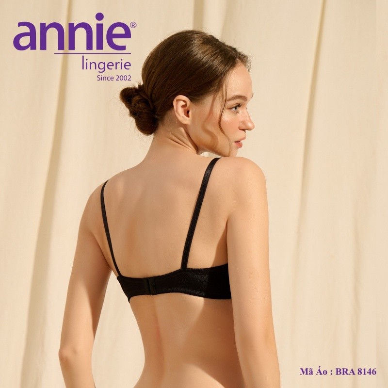 Áo ngực ren mút mỏng push up cao cấp annie bra 8146 tạo dáng, nâng ngực sexy, vải cotton thoáng mát