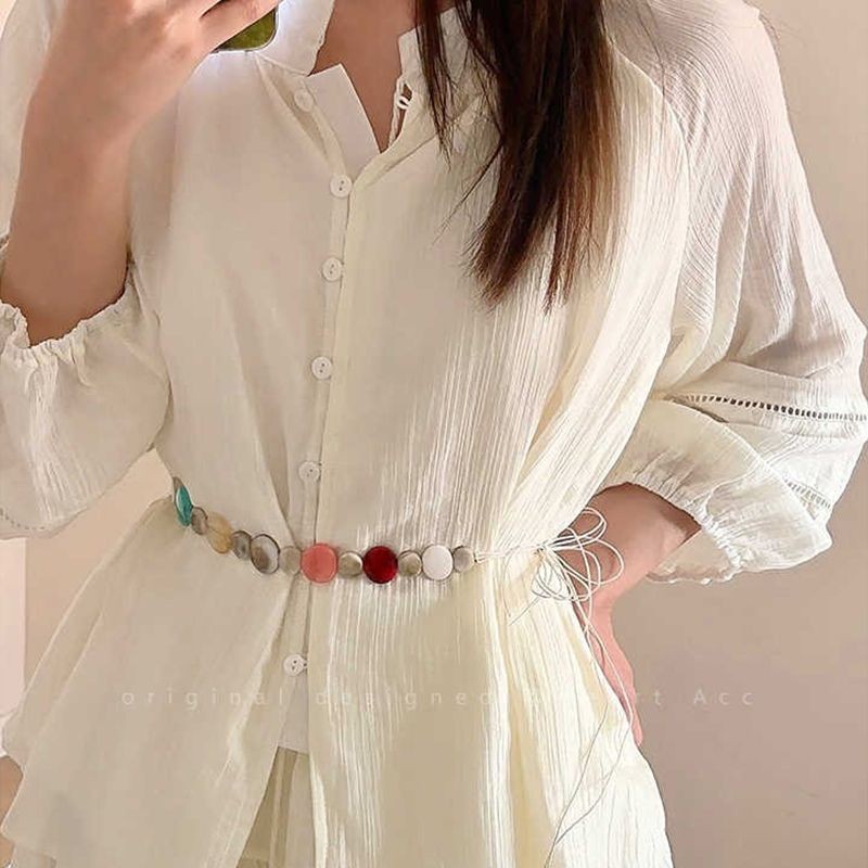 Dây bện thời trang Bohemian Dây đeo thắt lưng nữ Retro
