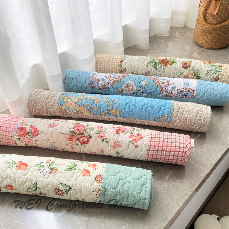Thảm chống trượt bằng cotton nguyên chất cho nhà bếp và phòng tắm, thảm thấm hút dày cho lối vào, có thể giặt bằng máy