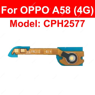 Dành Cho Oppo A57 A58 A97 5G Đèn Pin Flex Cáp Xung Quanh Cảm Biến Ánh Sáng FlashLight Flex CableFlex Ribbon Thay Thế