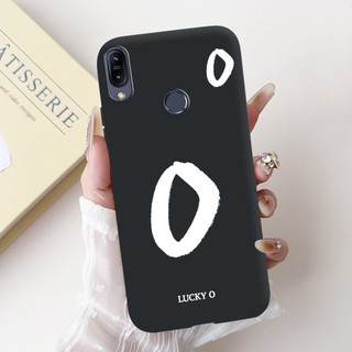 Ốp Lưng Chữ Dễ Thương Cho Asus Zenfone Max Pro M1 ZB601KL ZB602KL Cover X00TD X00TDB X00TDA X00T Ốp Lưng Điện Thoại Silicon Mềm