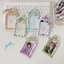 Khung Ảnh SAMO, Tấm Bảo Vệ Màn Hình Thẻ Thần Tượng PVC Photocard Giá Đỡ Móc Khóa, Động Vật Hoạt Hình Treo Trang Trí ID Huy Hiệu Giá Đỡ