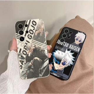 Ốp Lưng Điện Thoại Samsung Galaxy A55 A15 A35 A56 A36 A26 A16 A25 Bao Gojo Satoru Anime Hoạt Hình Jujutsu Kaisen Silicone Thoáng Mát Mềm Chống Rơi