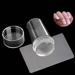 [savemoneyeveryday] 1 Bộ Dụng Cụ Làm Móng Tay Trong Suốt Silicon Dập Stamper Scraper Tấm Hình Ảnh Dụng Cụ In Móng Tay Tự Làm Với Con Dấu In Dụng Cụ Làm Móng Tay [vn]