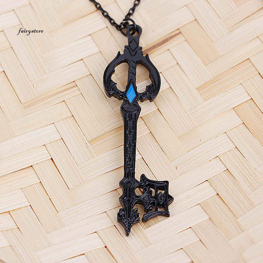 Fairystore| Vương Quốc Trái Tim Oblivion Keyblade Mặt Dây Chuyền Anime Vòng Cổ Quà Tặng Nam Nữ Trang Sức