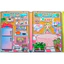 Đồ chơi thủ công bằng giấy ép plastic Ngôi Barbie Miga House Quiet Book