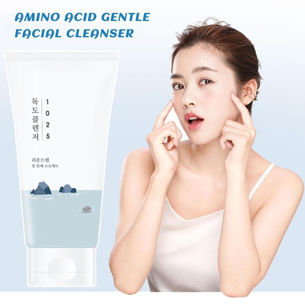 Sữa Rửa Mặt Dokdo Làm Sạch Sâu Hydrating PH Cân Bằng Trang Điểm Tạo Bọt Độ Ẩm Mặt Tạp Chất Q7M6