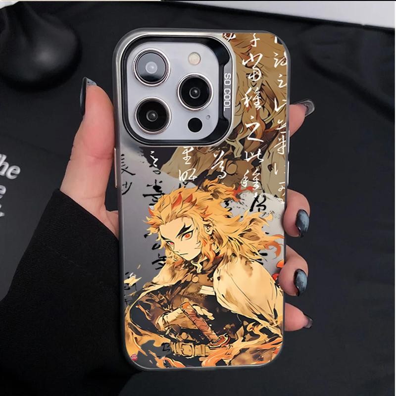 Ốp Lưng Cho OPPO A38 A18 A17 A16K A53 A3S A5S A5 A9 2020 A55 A57 A77 77S Vỏ Kamado Tanjirou Nezuko Zenitsu Kyoujurou Tokitou Muichirou Anime Demon Slayer Chống Sốc