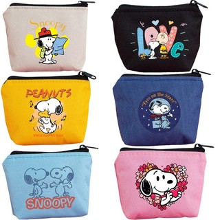 Snoopy Ví Dây Kéo Đồng Xu Không Ví Thẻ Ngân Hàng Túi Bảo Quản Thời Trang Trẻ Em Quà Tặng Sinh Nhật