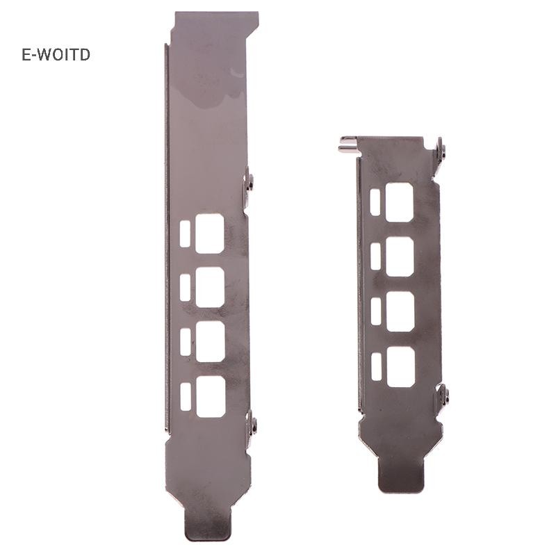 E-woitd Bộ chuyển đổi cấu hình thấp / cao Cổng vách ngăn 4DP cho AMD FirePro W4100 Thẻ Video đồ họa toàn chiều cao nửa chiều cao HNVN