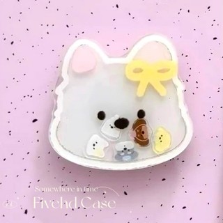 Ins Phong Cách Tất Cả Thích Hợp Cho Ốp Điện Thoại Với Chrismas Hoạt Hình Dễ Thương Động Vật Tuyết Mèo Kitty Labubupu Puppy Pig Mới Nâng Cao Lắc Vui Vẻ Túi Khí Giá Đỡ Máy Tính Để Bàn Khóa Vòng Có Thể Thu Vào