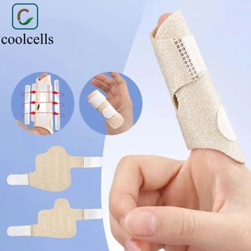 Nẹp ngón tay COOLCELLS, Cố định dây đeo Bảo vệ ngón tay cái Chấn thương ngón tay Cái Nẹp chỉnh sửa ngón tay, Hỗ trợ khớp ngón tay có thể điều chỉnh Cố định ngón tay Tất cả các ngón tay Sử dụng Du lịch