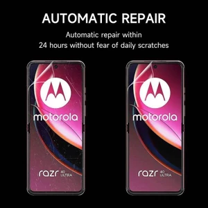 Motorola Razr40 Razr50 1-2 Cái HD Trong Suốt Mềm Hydrogel Cho Motorola Razr 40 50 Ultra 2022 2024 Plus 5G Bảo Vệ Màn Hình Chống Cháy Nổ