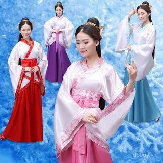 Mới Cổ Trung Quốc Quần Áo Nữ Hanfu Quyi Cổ Trang Phục Hanfu Dân Tộc Trang Phục Nữ Cổ Trang Phục Quý Hanfu