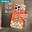 ibumpers Ốp Lưng iPhone Dễ Thương Spongebob Hài Hước Họa Tiết Da Màu Cam Ốp Điện Thoại Dày Dặn Silicon Mềm Chống Sốc Chống Bẩn Cho Iphone 16 15 14 12 13 11 Pro Max IP 7 8 Plus X XS XR