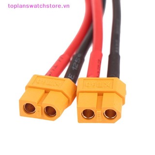 Toplanswatchstore Nam Nữ Cáp Nối Dài Kép Y Splitter 3 Chiều 14AWG Dây Silicon XT60 Đầu Nối Song Song Cho RC Motor VN
