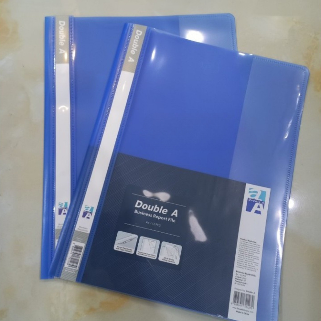 [ XẤP 12 CÁI GIÁ TỐT ] Bìa file lưu trũ hồ sơ bấm lổ, bìa acco Double A khổ A4.