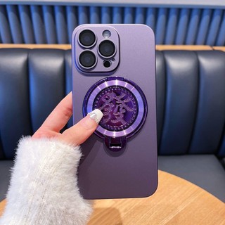 Giá đỡ con quay hồi chuyển PC mờ sang trọng cho iPhone16 15 14 13 12 11 Pro MAX IXS MAX XR XS 7 8 Plus Bảo vệ Camera chống sốc Vỏ cứng mờ