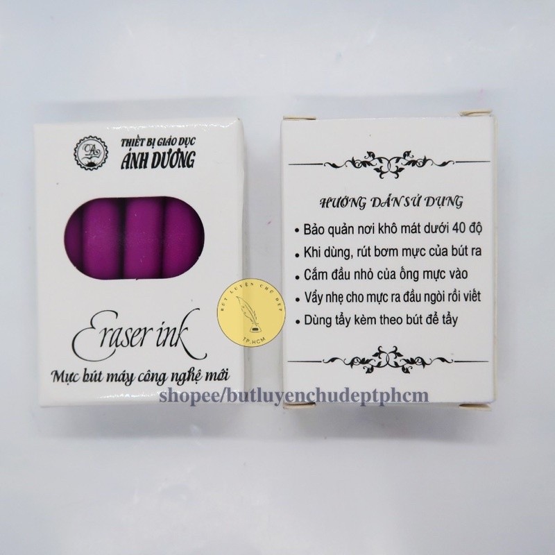 Set 10 ống mực xoá được Ánh Dương