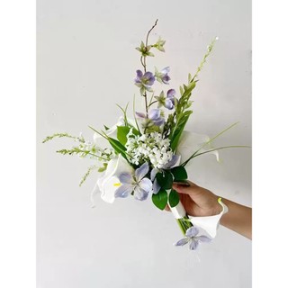 BÓ hoa cưới cầm tay cô dâu nhỏ kiểu Hàn Quốc đạo cụ chụp ảnh cưới studio