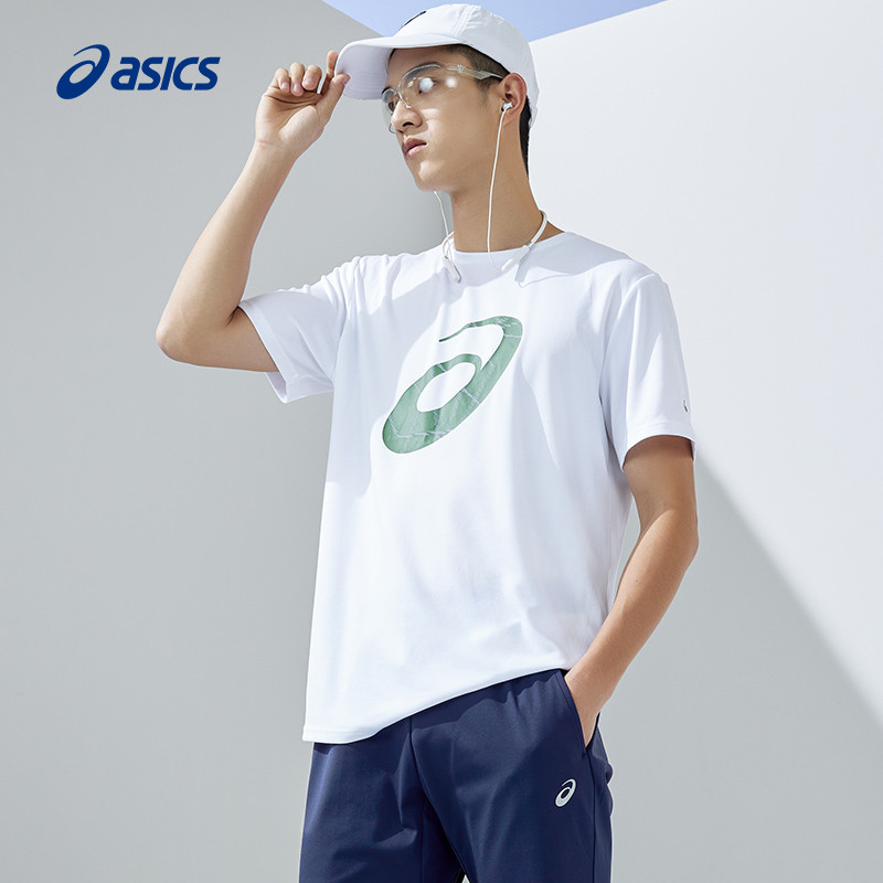 Hàng sẵn có Mùa Hè Mới Nam 100% Cotton Cao Cấp Thoáng Khí Chui Đầu Cổ Tròn Thể Thao Áo Thun Tay Ngắn