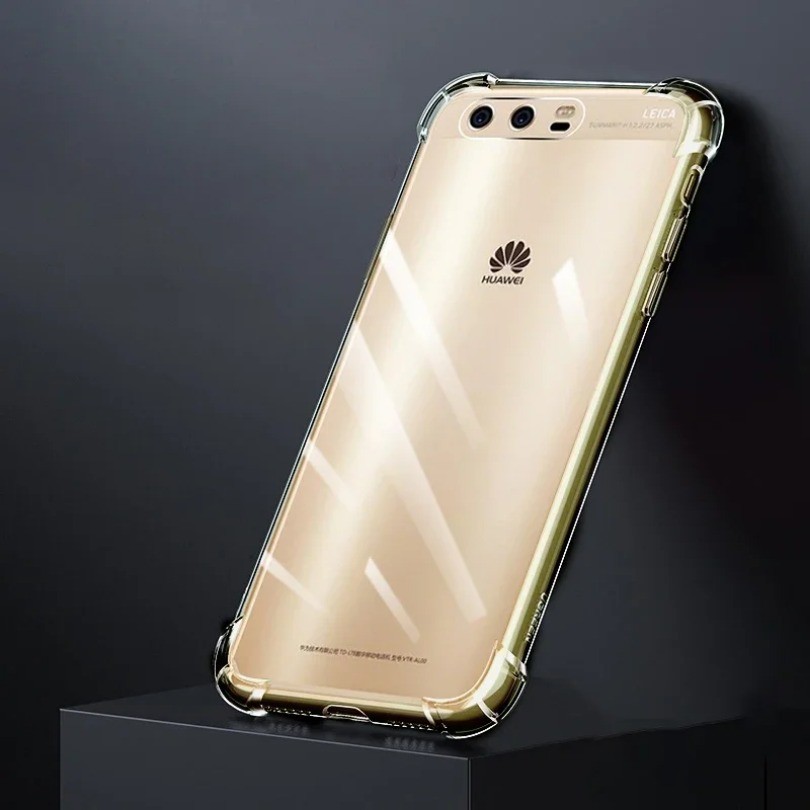 Ốp Điện Thoại Túi Khí Sang Trọng Cho Huawei P10 Plus Lite P10Plus P10Lite Funda Ốp Lưng Silicon Mềm Chống Sốc Trong Suốt Chính Hãng