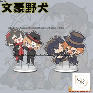 Dazai giá đỡ Acrylic Osamu tượng nakahara chuuya trưng bày hàng hóa Anime phụ kiện trang trí bàn tặng dễ thương