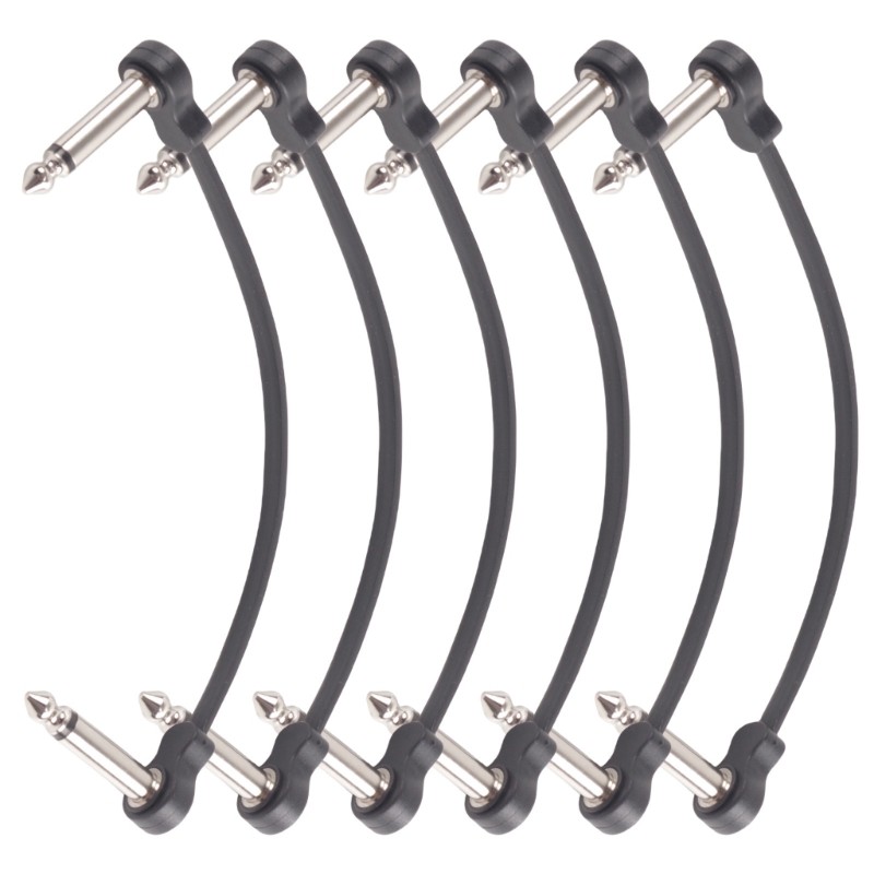KIKIN 3 6 Chiếc Đàn Guitar Điện Hiệu Ứng Bàn Đạp Miếng Dán Dây Cáp Độ Ồn Thấp Bảo Vệ Cáp