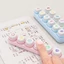 Bộ Tem TUYỆT VỜI, Con Dấu Màu Mini Hoạt Hình, Sáng Tạo DIY 6 Trong 1 Thêu Sò Học Sinh Văn Phòng Phẩm
