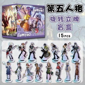 Bộ hộp mù Standee Acrylic xoay Identity V – 15 nhân vật độc đáo Anime Máy tính để bàn, Túi mù Gói bí ẩn