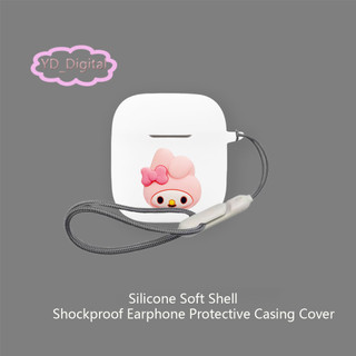 Dành Cho Marshall MILOR IV / MILOR III Vỏ Vỏ Tai Nghe Silicon Vỏ Mềm Hoạt Hình Tai Nghe Dễ Thương Chống Sốc Chống Thấm Nước Vỏ Bảo Vệ Phụ Kiện Điện Thoại