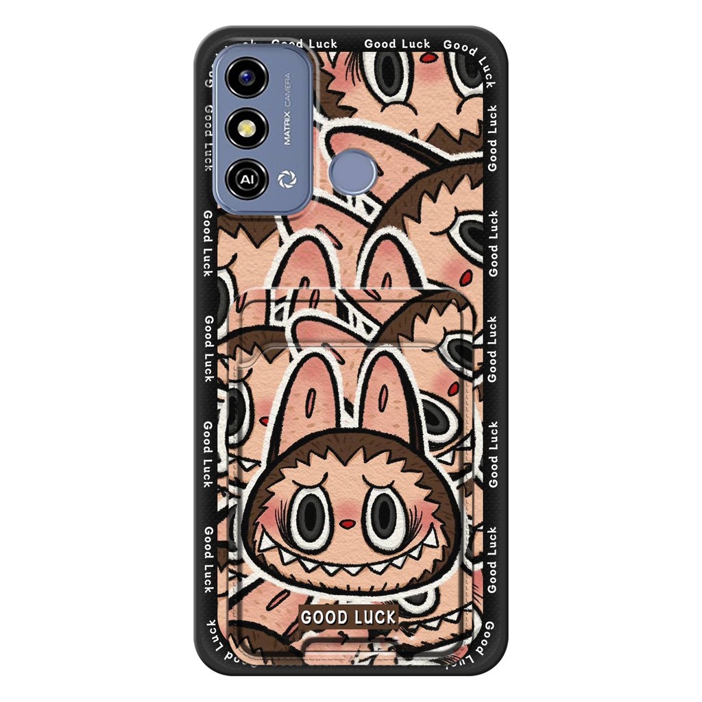 Bảo Vệ Vỏ Mềm Ốp Lưng Điện Thoại ZTE Blade A53 Graffiti Túi Đựng Thẻ Chống Thấm Nước Bọc Toàn Bộ Silicone TPU Hoạt Hình Chống Va Đập Bền Chống Sốc Thiết Kế Thời Trang Chống Bụi Bẩn Dễ Thương