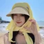 Mũ chống nắng YRBWD, Mũ trùm đầu chống tia cực tím Loli ngọt ngào, Mũ trùm đầu có thể gập lại nhanh khô cổ điển dành cho nữ Xuân Hè