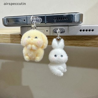 Airspecutin Nhựa Sang Trọng Điện Thoại Bụi Cắm Mặt Dây Chuyền Cao Su Mềm Chống Bụi Cắm Cho Type-C Phụ Kiện Điện Thoại Đa Năng EN