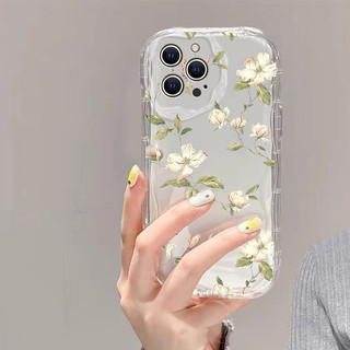 Ốp Điện Thoại Hoa Anh Đào Cho Xiaomi POCO X7 X6 Pro F6 M6 X5 F3 F4 M3 M4 X4 GT X3 NFC Mi 15 Ultra 14 11 Lite 5G NE 12T 12 Vỏ Vồng Cạnh Vỏ Nóng Dễ Thương Chống Rơi