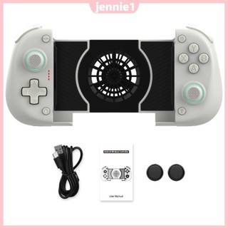 Bộ điều khiển chơi Game điện thoại di động tương thích Bluetooth không dây có quạt làm mát Bộ điều khiển trò chơi co giãn Tay cầm chơi Game có thể mở rộng cho Switch cho Android / PC [jennie1.vn]