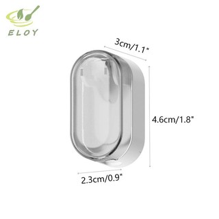 [ELOY] Hộp đựng bàn chải đánh răng không đục lỗ Tiết kiệm không gian Treo tường Hộp sắp xếp chống bụi Phòng tắm Giá để bàn chải đánh răng tự dính VN