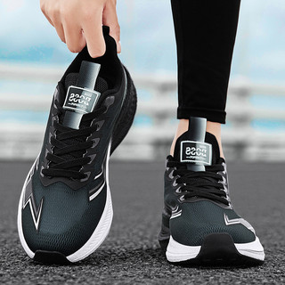 Giày nam nữ có sẵn, giày marathon, giày chạy bộ lưới thoáng khí cho thanh niên, giày chạy bộ nam hấp thụ sốc, chống mài mòn, không trượt, giày thể thao chạy bộ thường ngày cho sinh viên