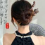 Gỗ Đàn Hương Kẹp Tóc Cuộn Dây Kẹp Tóc Tính Khí Cổ Mới Phong Cách Trung Hoa Hiện Đại Đơn Giản Mũ Đội Đầu