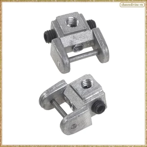 2 Cái Giá đỡ lưỡi cưa cuộn Bộ chuyển đổi Pin-Less Adapter Kim loại Giá đỡ lưỡi trên / dưới