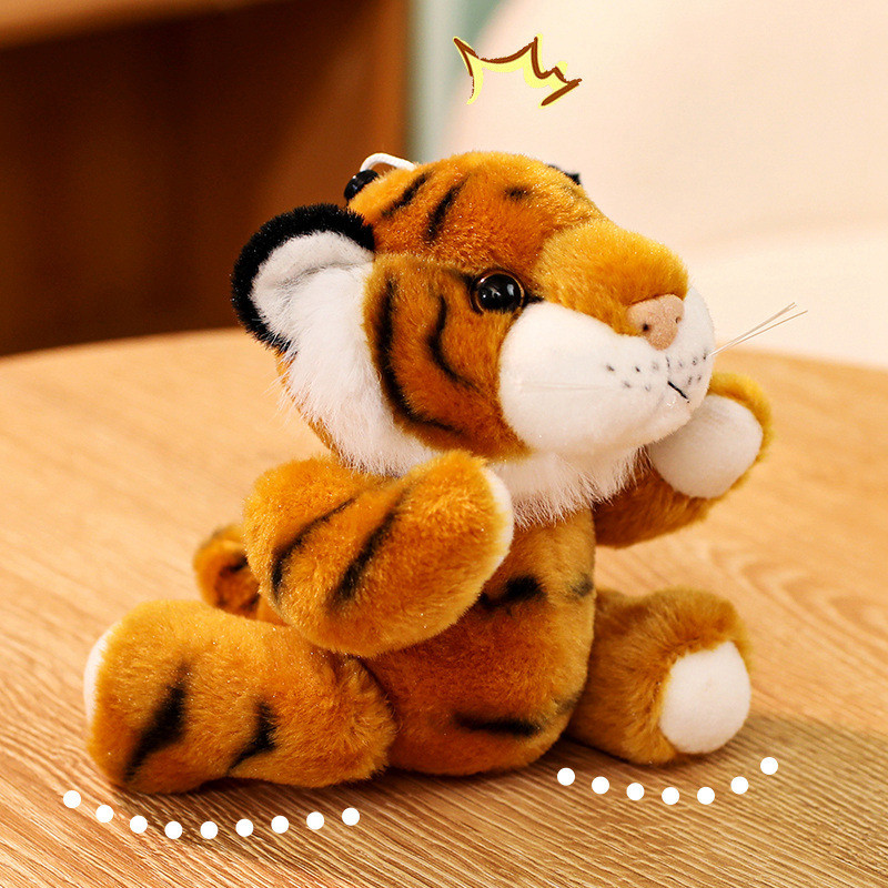 Dễ Thương Hổ Sang Trọng Đồ Chơi Thực Tế Hổ Nhồi Bông Động Vật Trắng Hổ Vàng Hổ Búp Bê Khớp Di Động Móc Khóa Mặt Dây Chuyền Ba Lô Quyến Rũ Trẻ Em Người Bạn Quà Tặng Sinh Nhật Đổi Quà Tặng