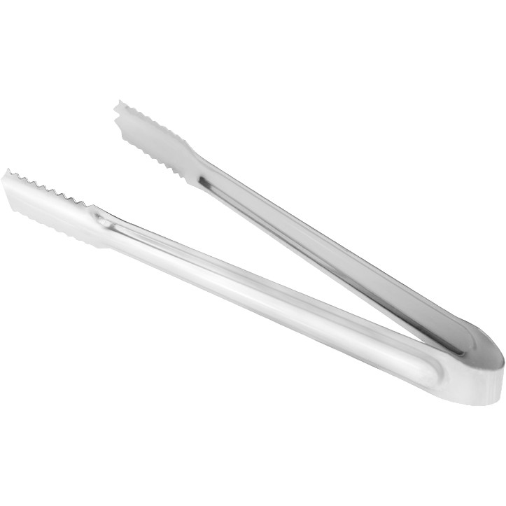 Kẹp Gắp Đá Răng Cưa 19cm Chất Liệu Inox Sáng Bóng Bền Đẹp, Chống Gỉ Tiện Lợi Chuyên Dụng Cho Pha Chế