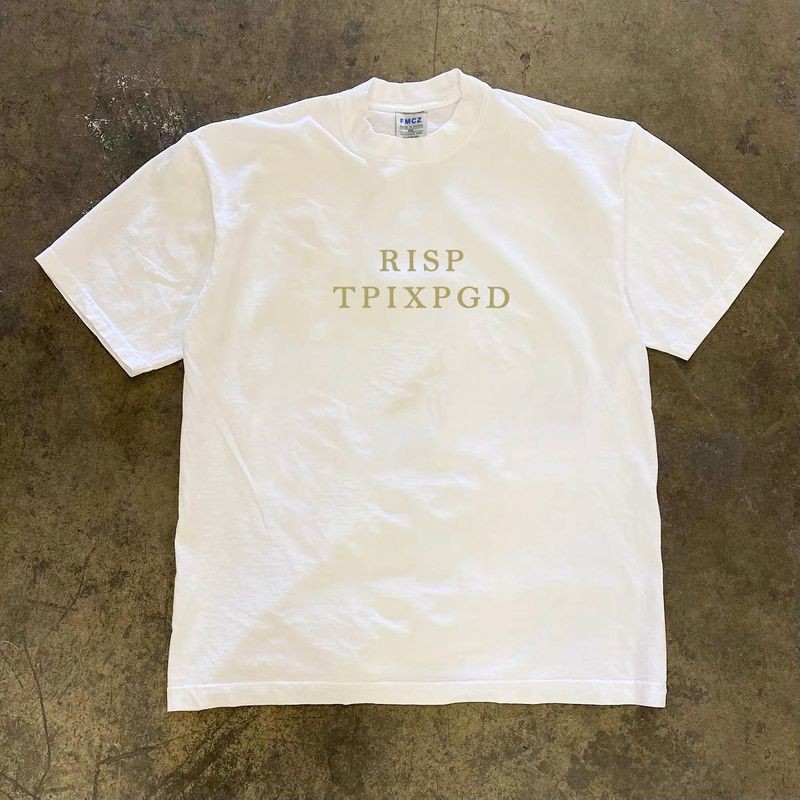Áo thun nam ngắn tay kiểu Mỹ Retro Xu hướng thời trang Cotton dáng rộng cổ tròn thông thường
