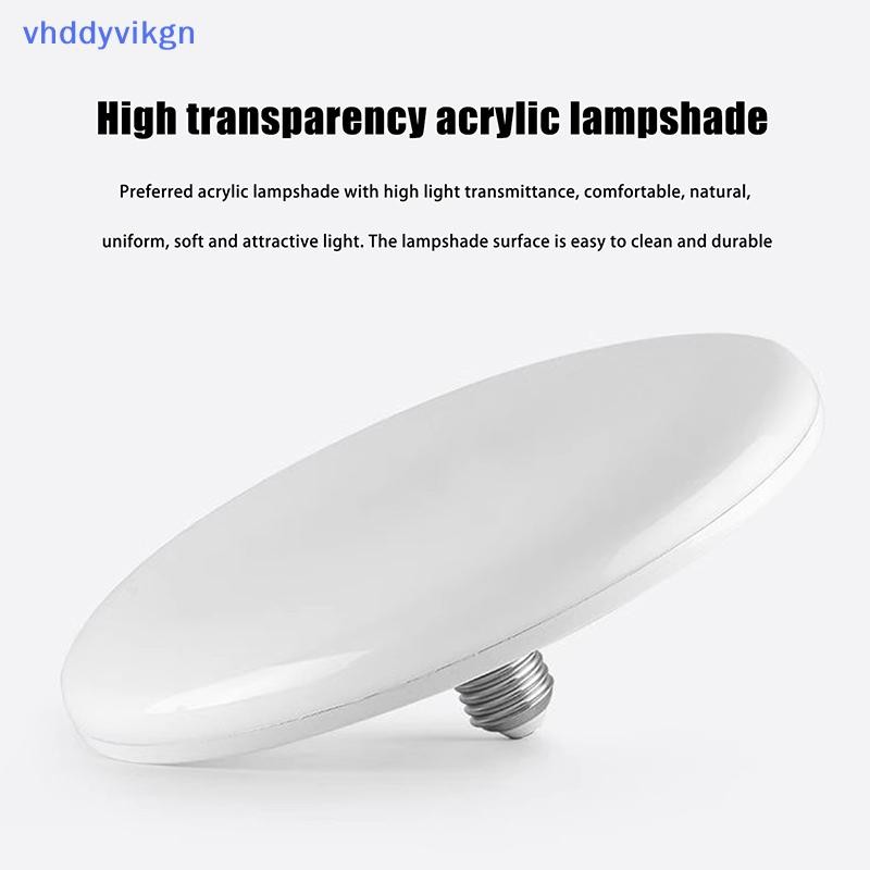 VHDD 1 Bóng LED Đĩa Bay 20-200W, Đèn Trần Nhà Để Xe, Tiết Kiệm Năng Lượng, Đế E27 AC 220V