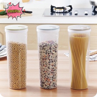 [Pnpia] 1 Mì Spaghetti Hộp Bảo Quản Thực Phẩm Hộp Kín Hộp Bảo Quản Chống Rò Rỉ Sắc Nét Cho Ngũ Cốc Spaghetti Mì Pasta Ngũ Cốc Boutique