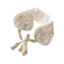 Mya Bowknot Đan Earmuffs Dành Cho Nữ Và Bé Gái Lớp Lót Mềm Có Thể Điều Chỉnh Mùa Đông Bao Tai Cho Mùa Đông Sử Dụng Ngoài Trời