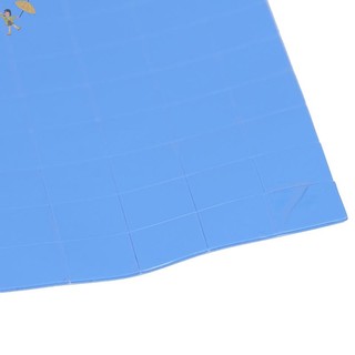 [Gou] 100 Cái 10 * 10 * 0.5mm Tấm giữ nhiệt GPU CPU Tản nhiệt Làm mát Tấm silicon dẫn điện VN