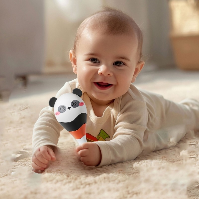 Fol Baby Lục Lạc Đồ Chơi Tay Phối Hợp Mắt Âm Nhạc Cảm Giác Trống Maracas Cho 0-3 Tháng