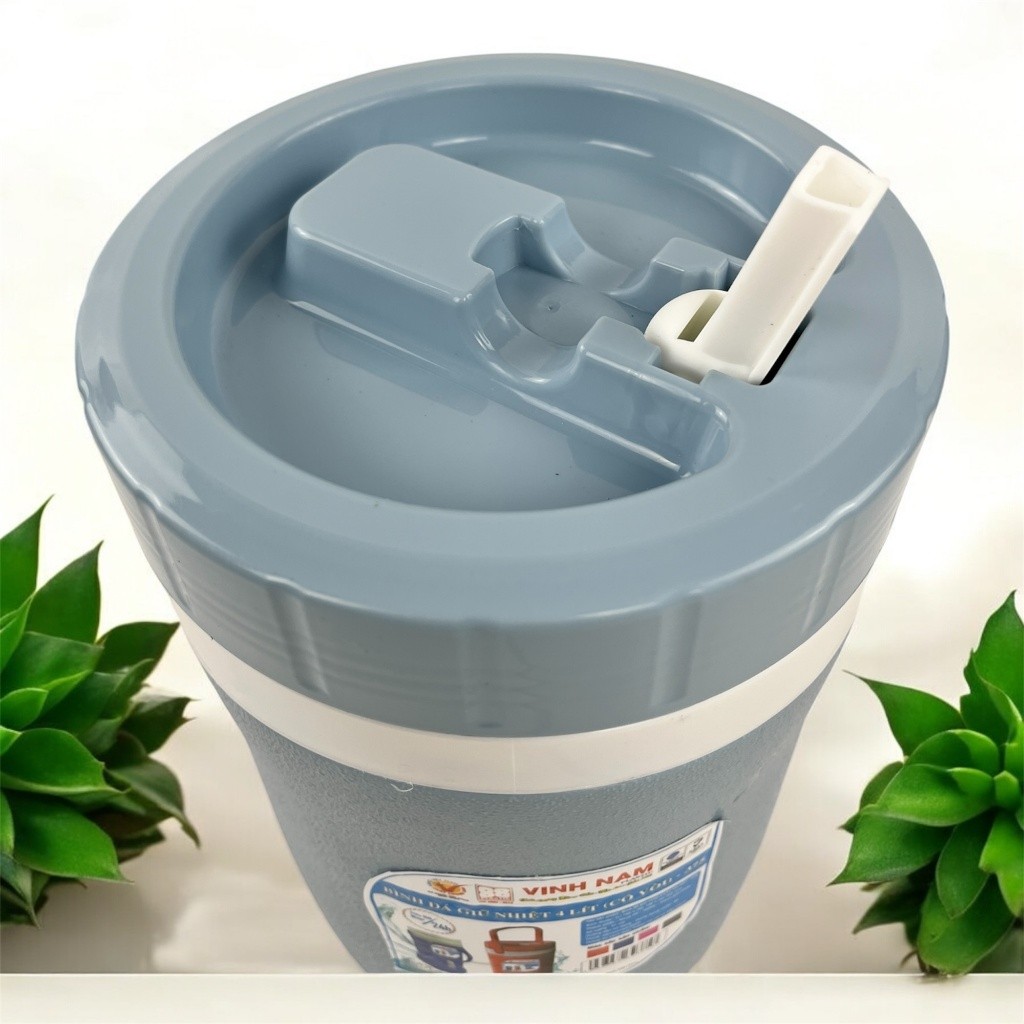 Bình Đá Giữ Nhiệt CÓ VÒI Vinh Nam Plastic 2L 4L Giữ Nhiệt Lên Đến Hơn 24h Bình Nước Giữ Nhiệt