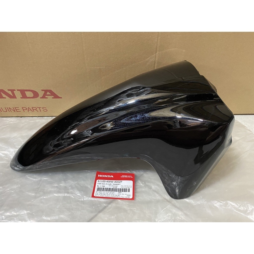 Chắn bùn A trước | Dè WAVE S110, RS110, RSX110 màu Đen chính hãng Honda ...